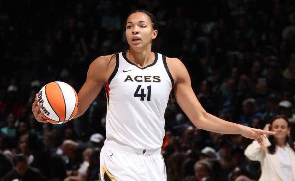 Aces center Kiah Stokes won't play in Game 4 vs. Liberty because of a foot injury.